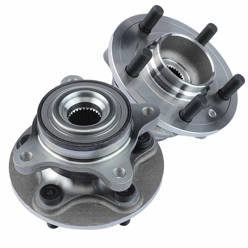 2x Front Wheel Bearing & Hub Assembly for Land Rover LR3 LR4 Range Rover Sport