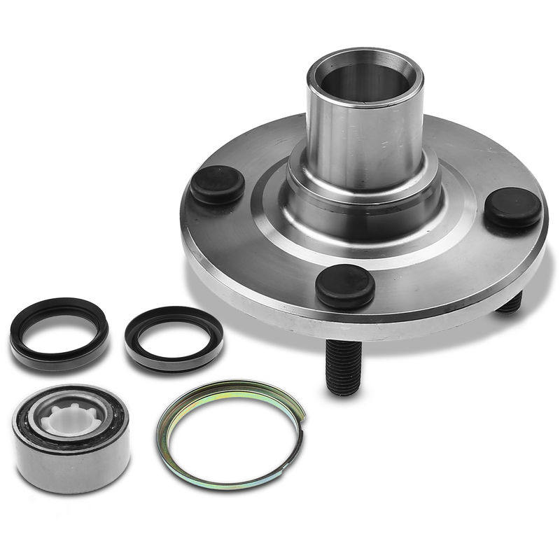 Front Driver or Passenger Wheel Bearing & Hub Assembly for Toyota Corolla 1989-2002 Non-ABS