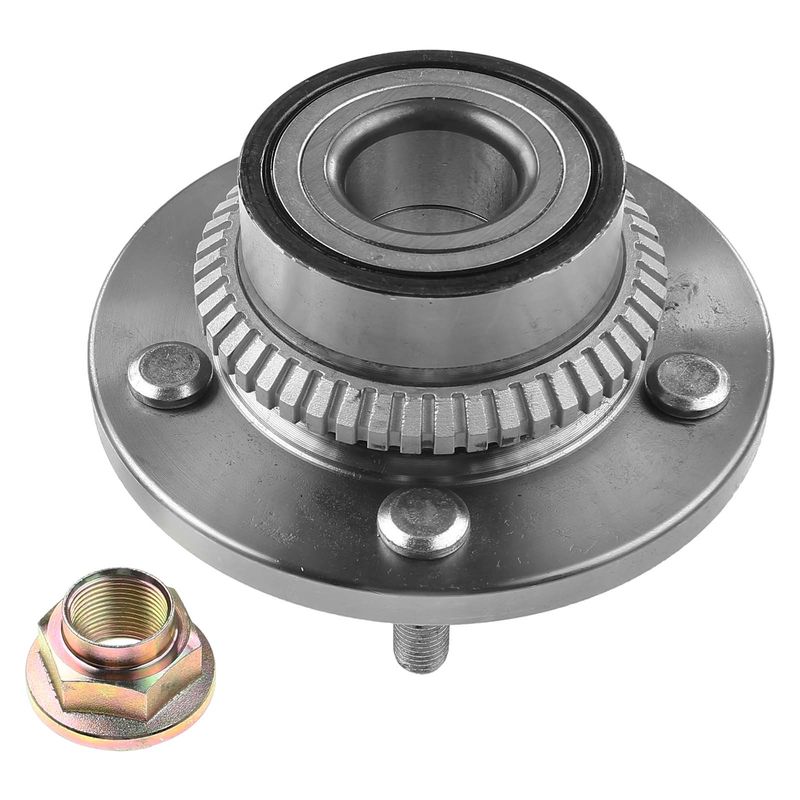 Rear Driver or Passenger Wheel Bearing & Hub Assembly for Hyundai Santa Fe 01-06 Non-ABS