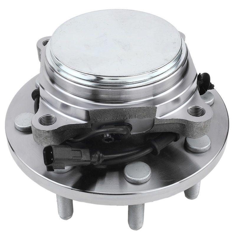 2x Front Wheel Bearing & Hub Assembly with ABS Sensor for Ram 2500 2012-2013 3500 RWD