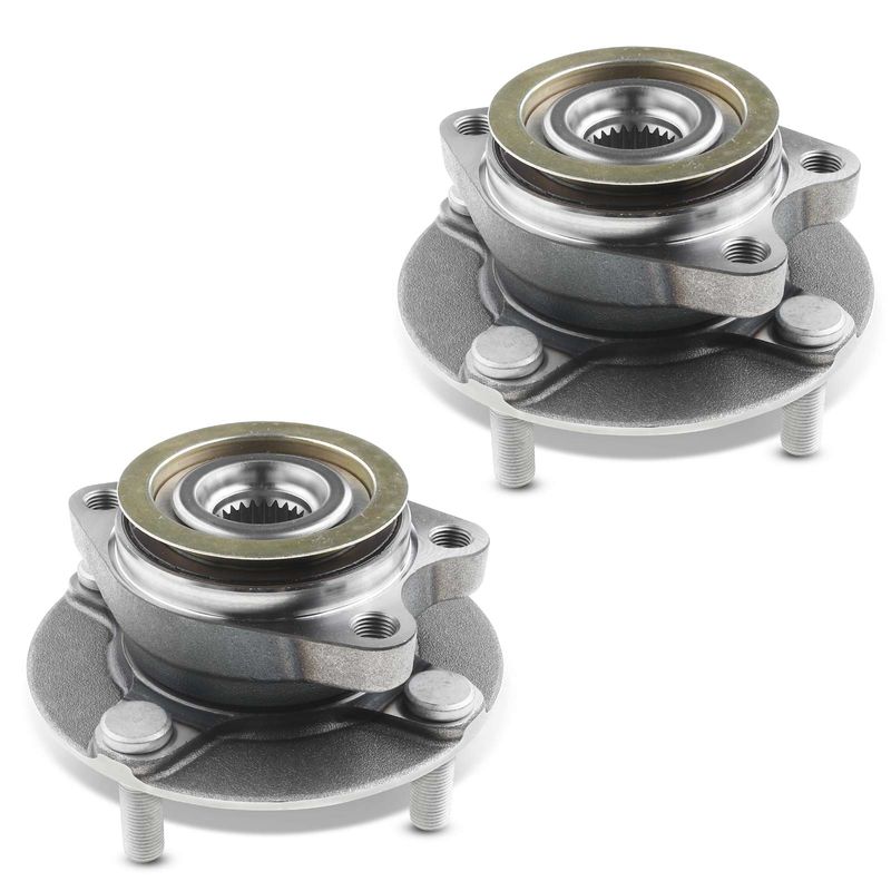 2x Front Wheel Bearing & Hub Assembly for Nissan Cube 09-14 1.8L