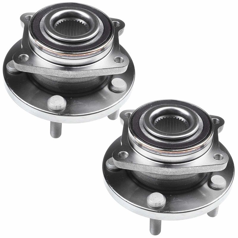 2x Front Wheel Bearing & Hub Assembly for Dodge Avenger 2008-2014 Chrysler Sebring 200