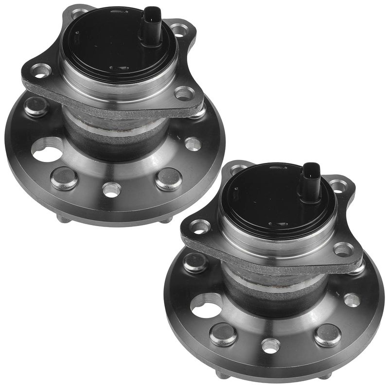 2x Rear Wheel Bearing & Hub Assembly with ABS Sensor for Toyota Camry Avalon Lexus ES350