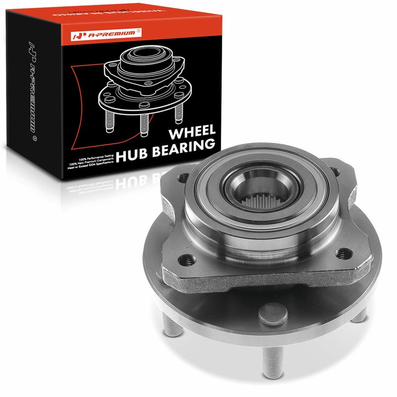Front Driver or Passenger Wheel Bearing & Hub Assembly for Chrysler Town & Country Voyager