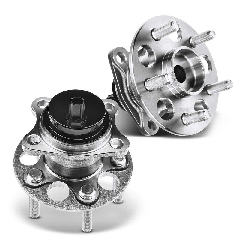 2x Rear Wheel Bearing & Hub Assembly w/ ABS Sensor for Toyota Prius 2010-2015 Prius Plug-In