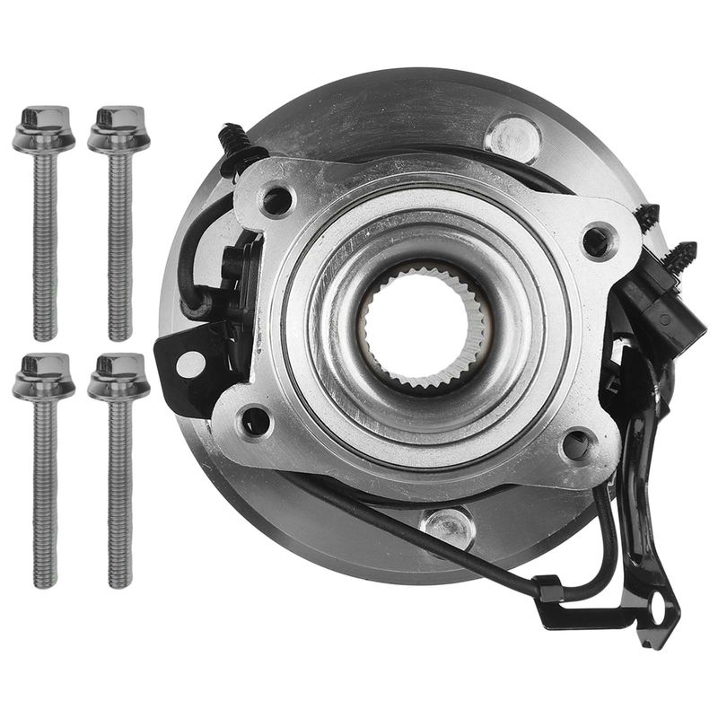 2x Rear Wheel Bearing & Hub Assembly with ABS Sensor for Dodge Journey L4 2.4L