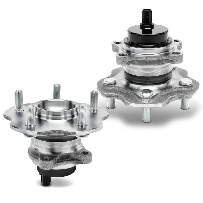 2x Rear Wheel Bearing & Hub Assembly with ABS Sensor for Toyota RAV4 2006-2018 Lexus NX