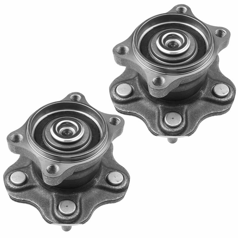 2x Rear Wheel Bearing & Hub Assembly for Nissan Altima 2002-2006 Maxima Quest 5 Lug