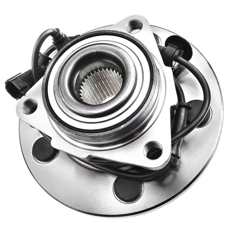 2x Front Wheel Bearing & Hub Assembly with ABS Sensor for Dodge Ram 1500 2002-2005 4WD