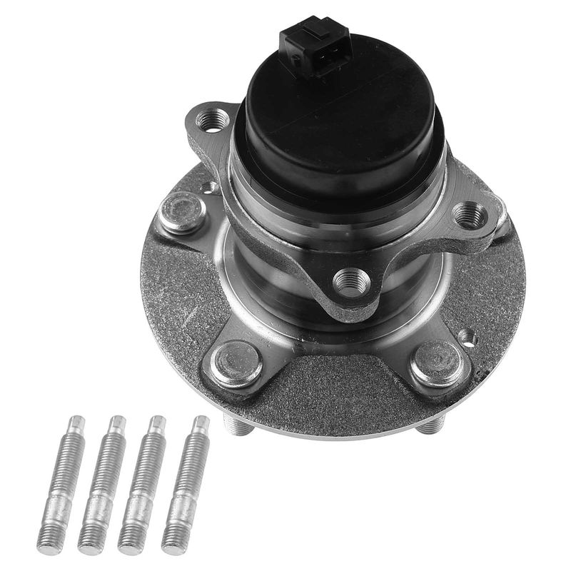 2x Rear Wheel Bearing & Hub Assembly with ABS Sensor for Kia Forte Koup Forte5 2010-2013