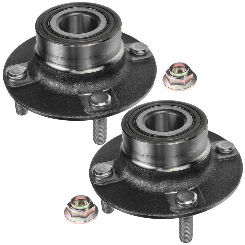 2x Rear Wheel Bearing & Hub Assembly for Hyundai Elantra Kia Spectra Spectra5 FWD