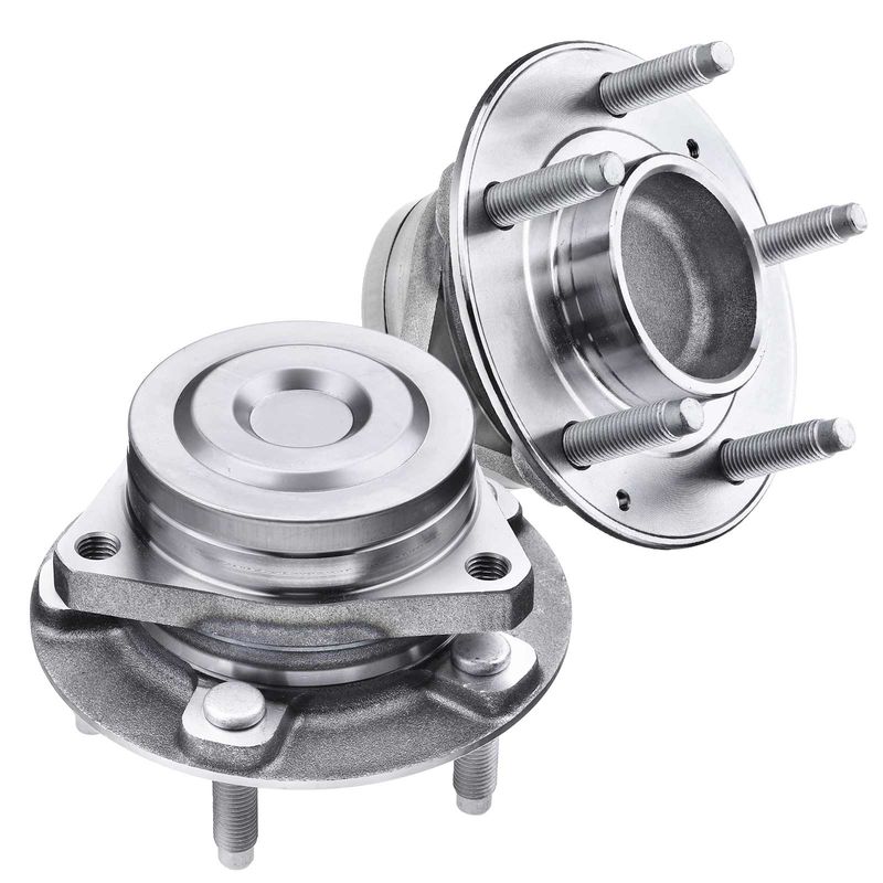 2x Rear Wheel Bearing & Hub Assembly for Chevy Malibu 2016-2019 Buick Envision