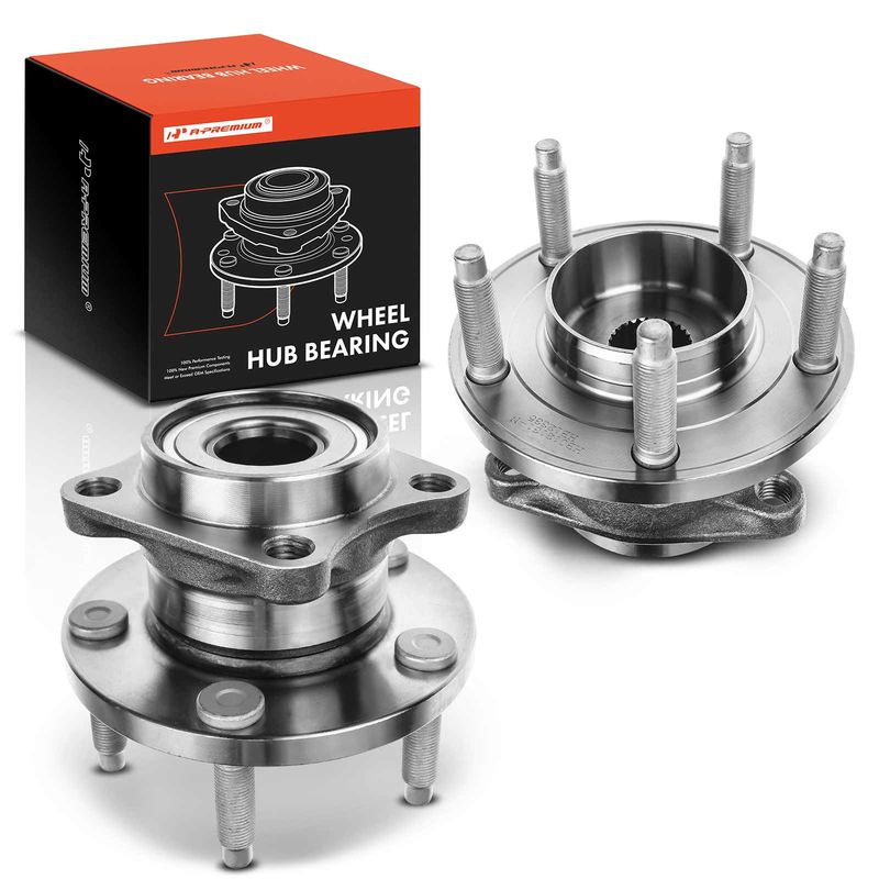 2x Rear Wheel Bearing & Hub Assembly for Lincoln MKX Ford Edge 2007-2010