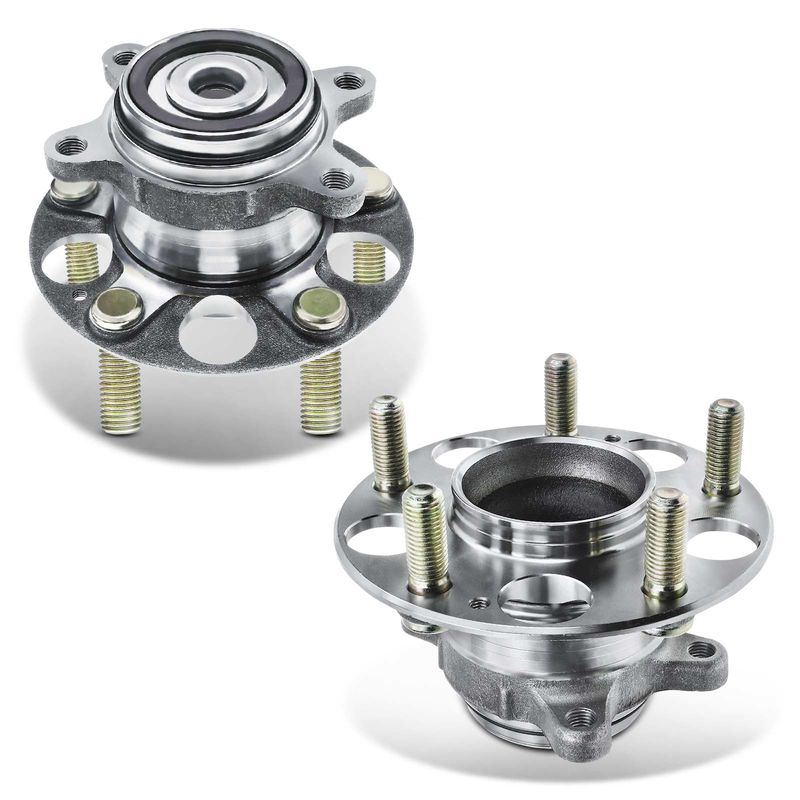 2x Rear Wheel Bearing & Hub Assembly for Honda Civic 2012 L4 1.8L