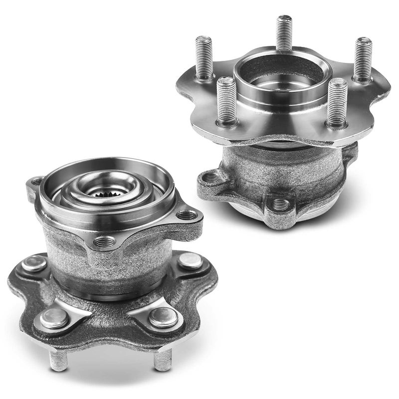 2x Rear Wheel Bearing & Hub Assembly for Nissan Rogue 2008-2013 Juke AWD