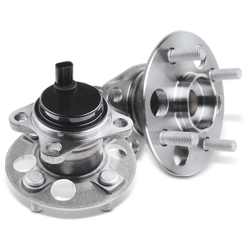 2x Rear Wheel Bearing & Hub Assembly with ABS Sensor for Toyota Yaris 2015-2019 Hatchback