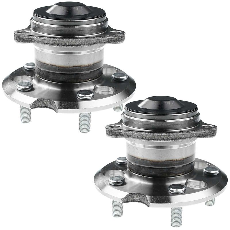 2x Rear Wheel Bearing & Hub Assembly for Toyota RAV4 1996-2003 FWD NON-ABS