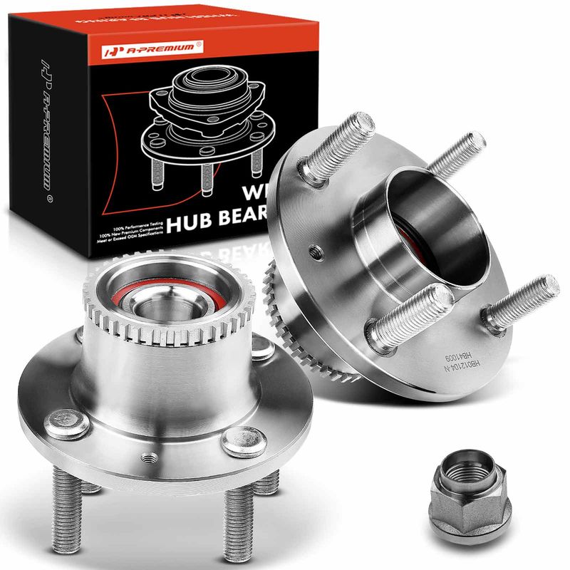 2x Rear Wheel Bearing & Hub Assembly for Chevrolet Aveo Aveo5 2007-2011 Pontiac Wave
