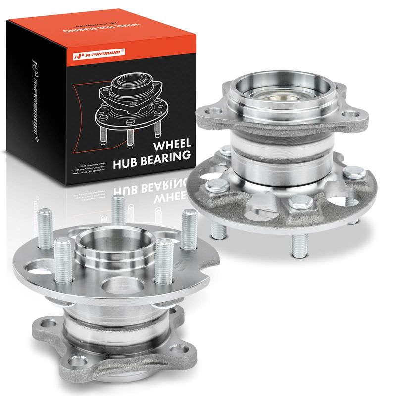2x Rear Wheel Bearing & Hub Assembly for Toyota Highlander Venza Lexus RX330 RX350