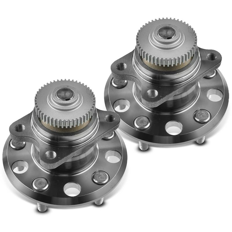2x Rear Wheel Bearing & Hub Assembly for Kia Optima 2006-2010 Hyundai Sonata 2006-2009