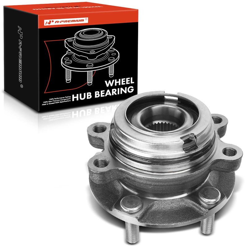 Front Driver or Passenger Wheel Bearing & Hub Assembly for Nissan Altima Infiniti QX50 QX60
