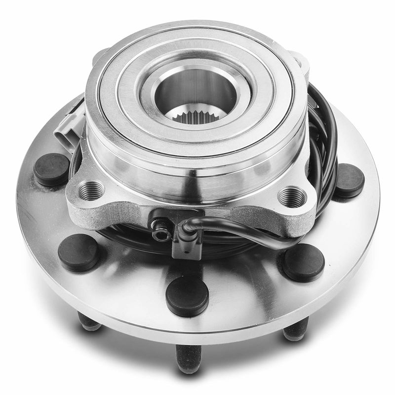 Front Left or Right Wheel Bearing & Hub Assembly w/ ABS Sensor for Dodge Ram 2500 2000-2002