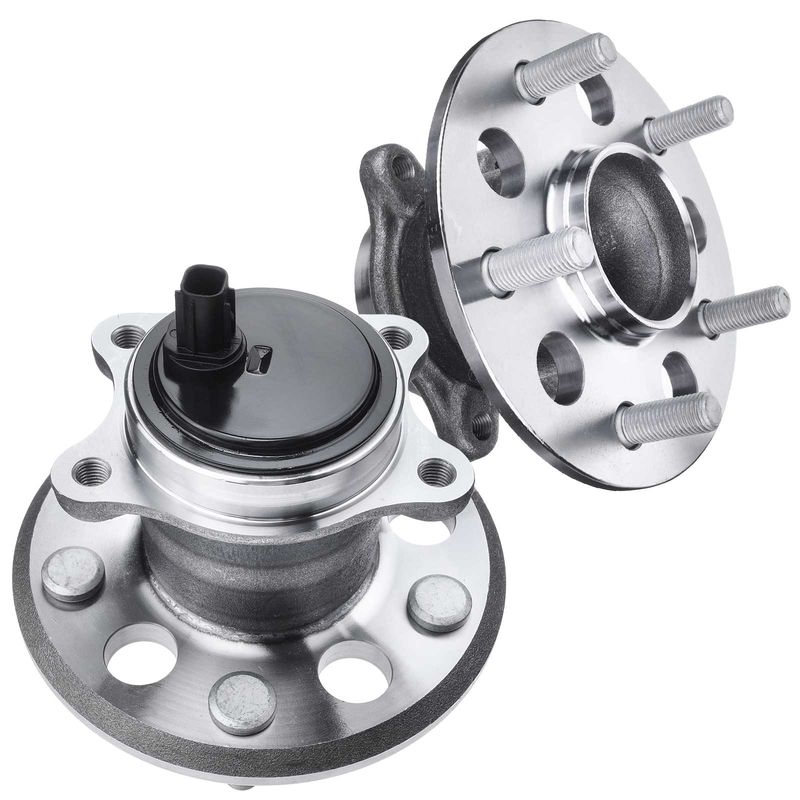 2x Rear Wheel Bearing & Hub Assembly with ABS Sensor for Toyota Camry 2012-2017 Avalon