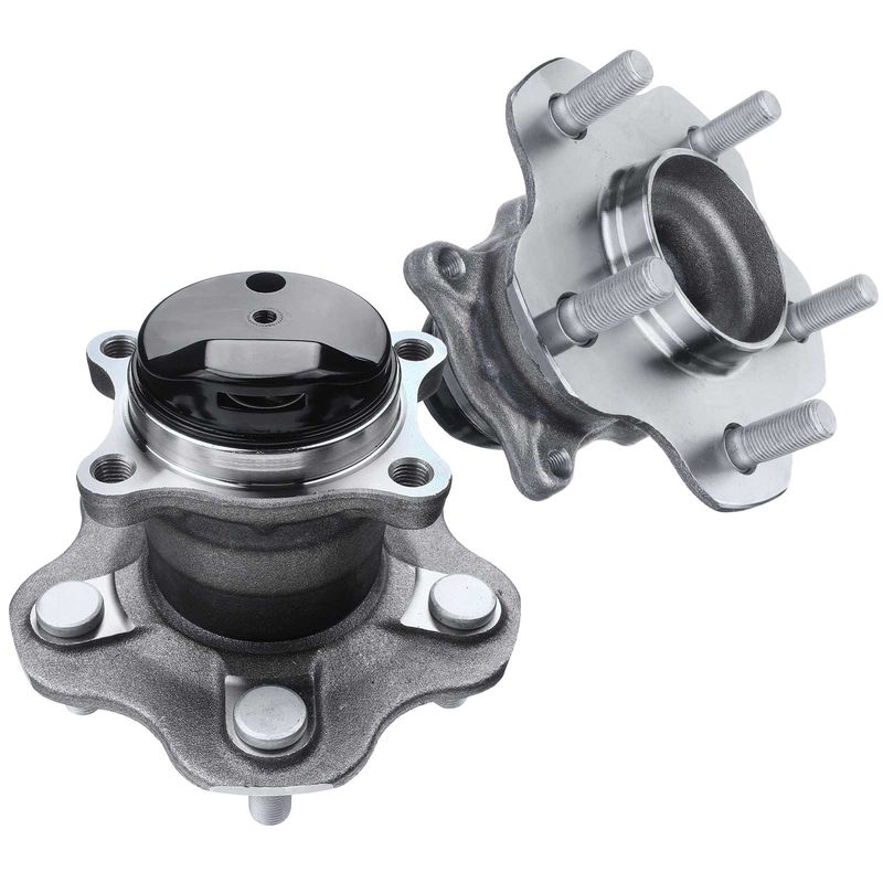 2x Rear Wheel Bearing & Hub Assembly with ABS Sensor for Nissan Sentra 2013-2019