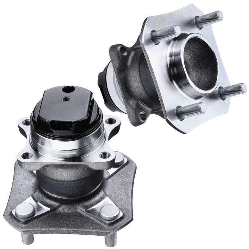 2x Rear Wheel Bearing & Hub Assembly for Nissan Versa 2007-2012 L4 1.8L