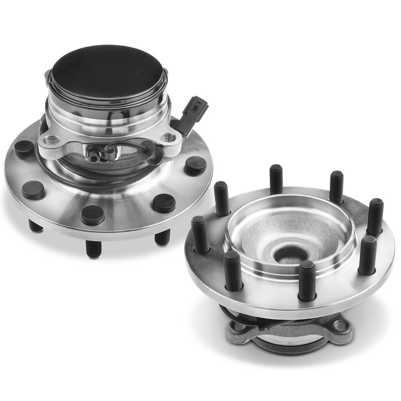 2x Front Wheel Bearing & Hub Assembly with ABS Sensor for Nissan NV1500 NV2500 2012-19