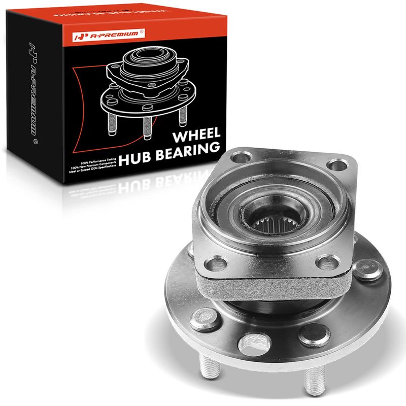 Rear Driver or Passenger Wheel Bearing & Hub Assembly for Jaguar X-Type 2002-2008 5-Lug