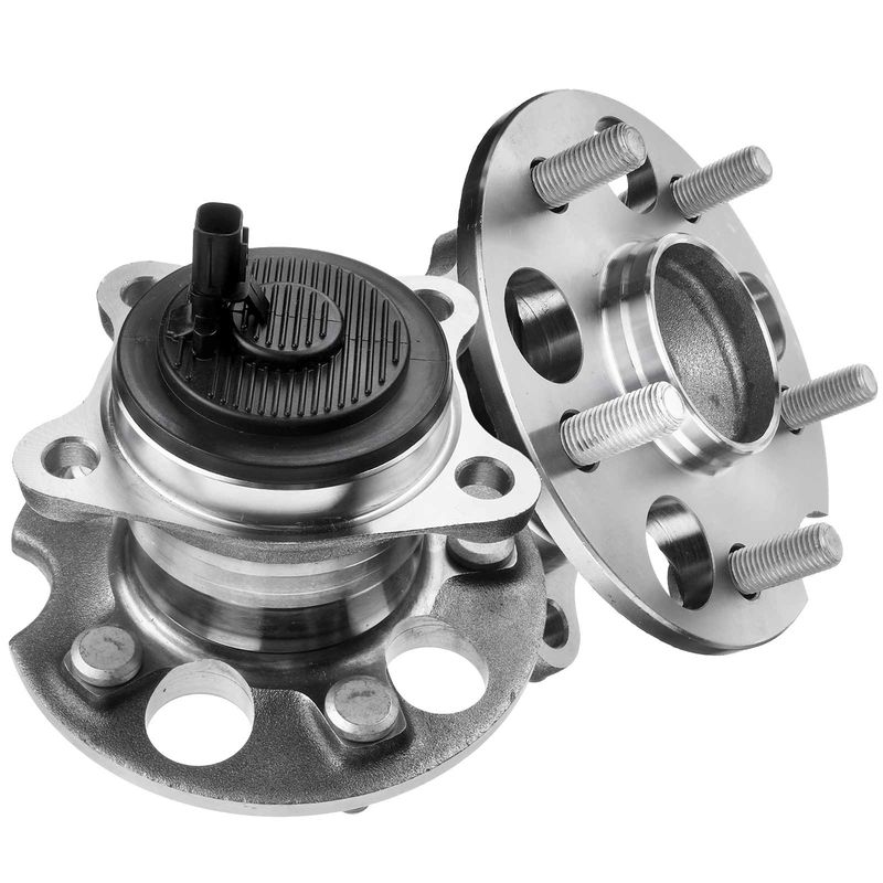 2x Rear Wheel Bearing & Hub Assembly with ABS Sensor for Toyota Venza 2009 2010-2016
