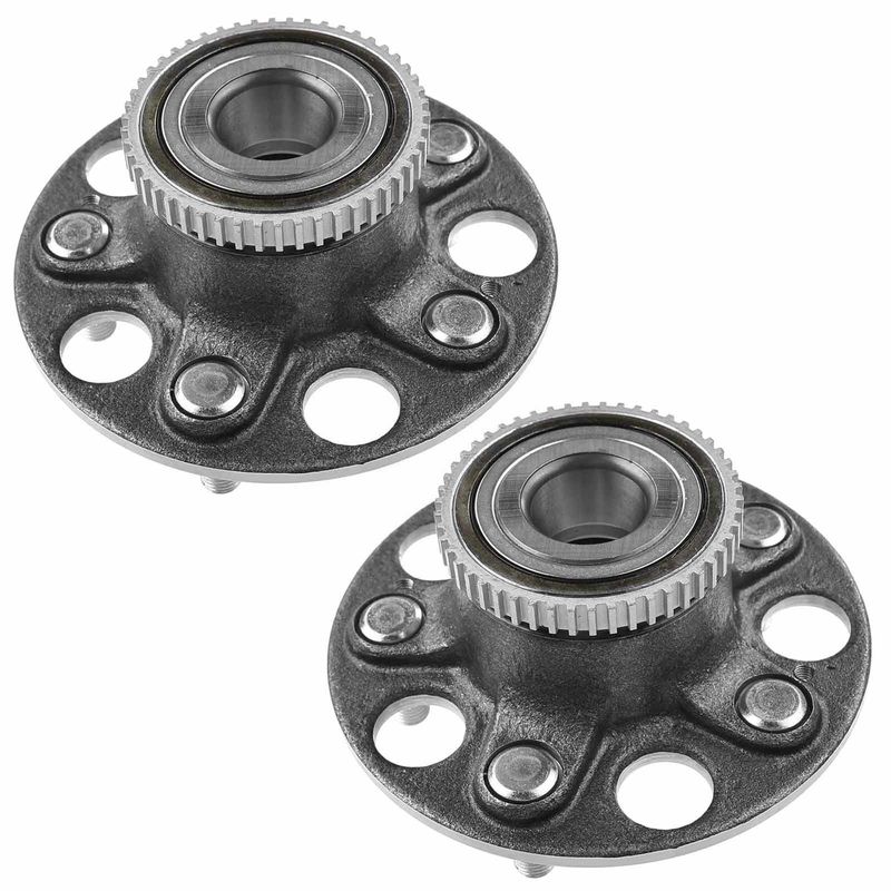 2x Rear Wheel Bearing & Hub Assembly for Acura RSX 02-06 Honda Civic Si 04-05