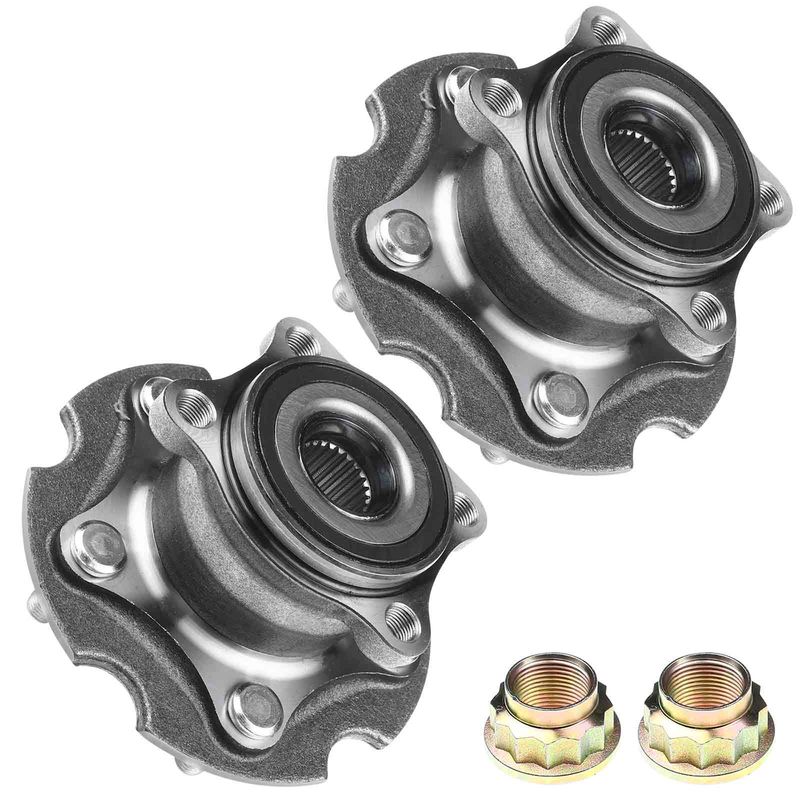 2x Rear Wheel Bearing & Hub Assembly for Toyota RAV4 Lexus NX200t NX300 NX300h