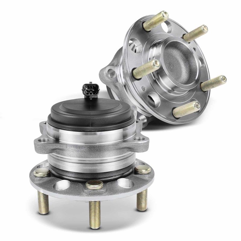 2x Rear Wheel Bearing & Hub Assembly with ABS Sensor for Kia Sorento 2016-2017 SUV