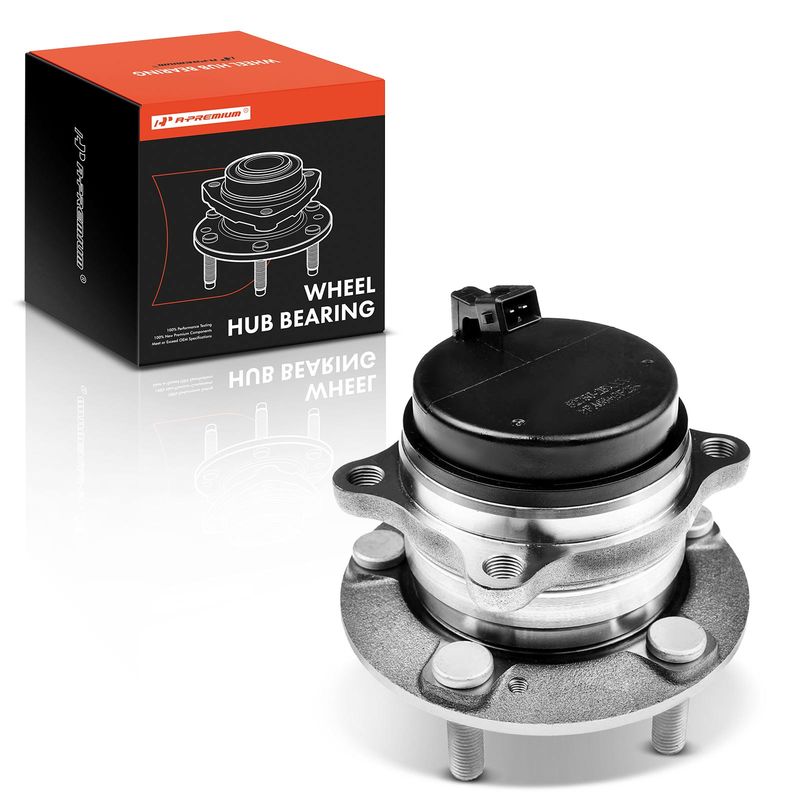 Rear Driver or Passenger Wheel Bearing & Hub Assembly with ABS Sensor for Kia Sedona 15-19