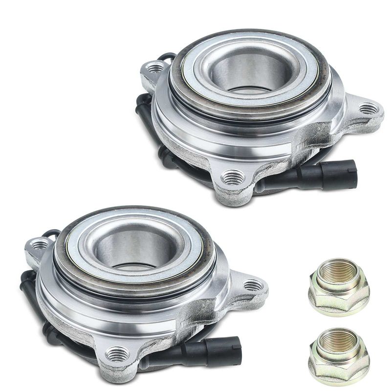 2x Rear Wheel Bearing with ABS Sensor for Land Rover Discovery 99-02