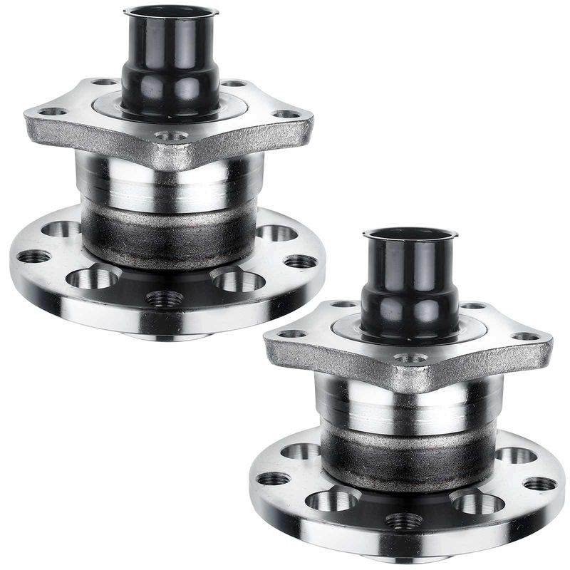 2x Rear Wheel Bearing & Hub Assembly for Audi A6 1998-2004 Volkswagen Passat FWD