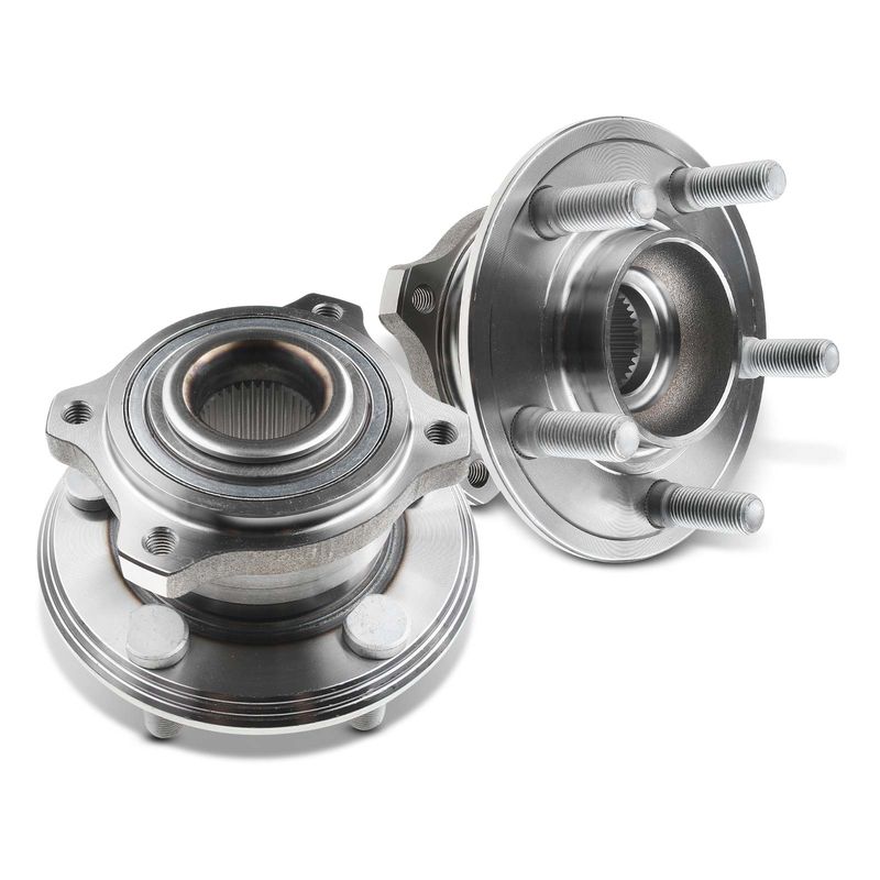 2x Rear Wheel Bearing & Hub Assembly for Chrysler 300 Dodge Challenger 2015-2020