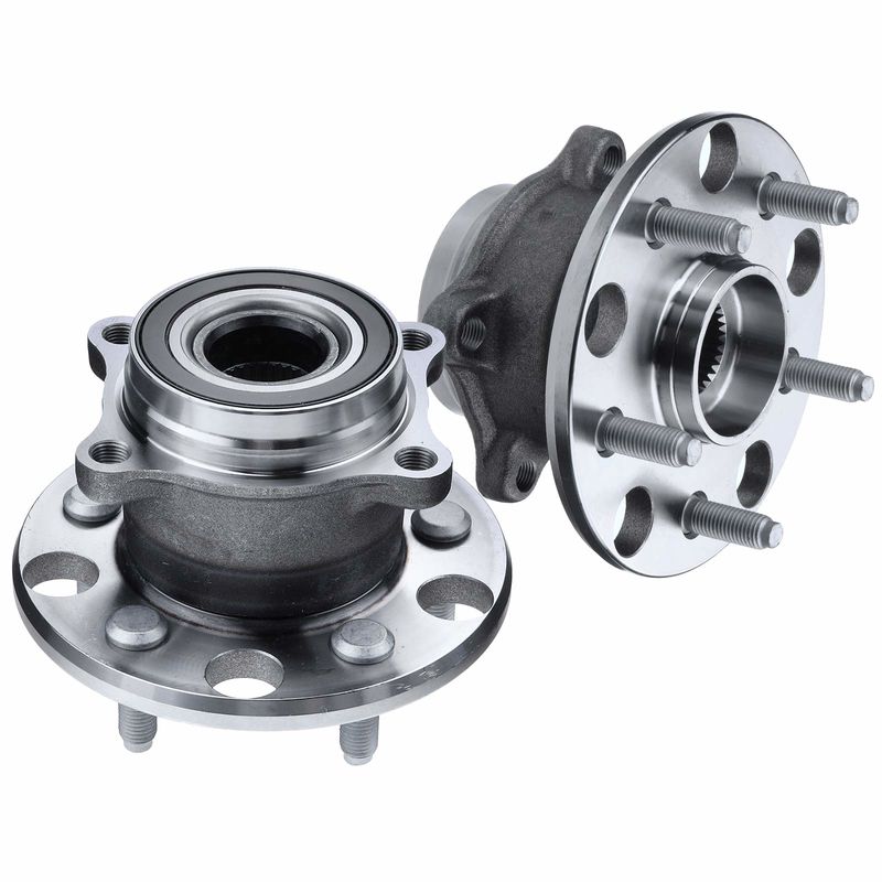 2x Rear Wheel Bearing & Hub Assembly for Lexus GS450h 2013-2018 RC200t GS450h