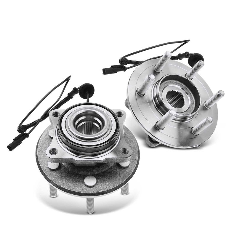 2x Rear Wheel Bearing & Hub Assembly with ABS Sensor for Ford Expedition 2015-2017