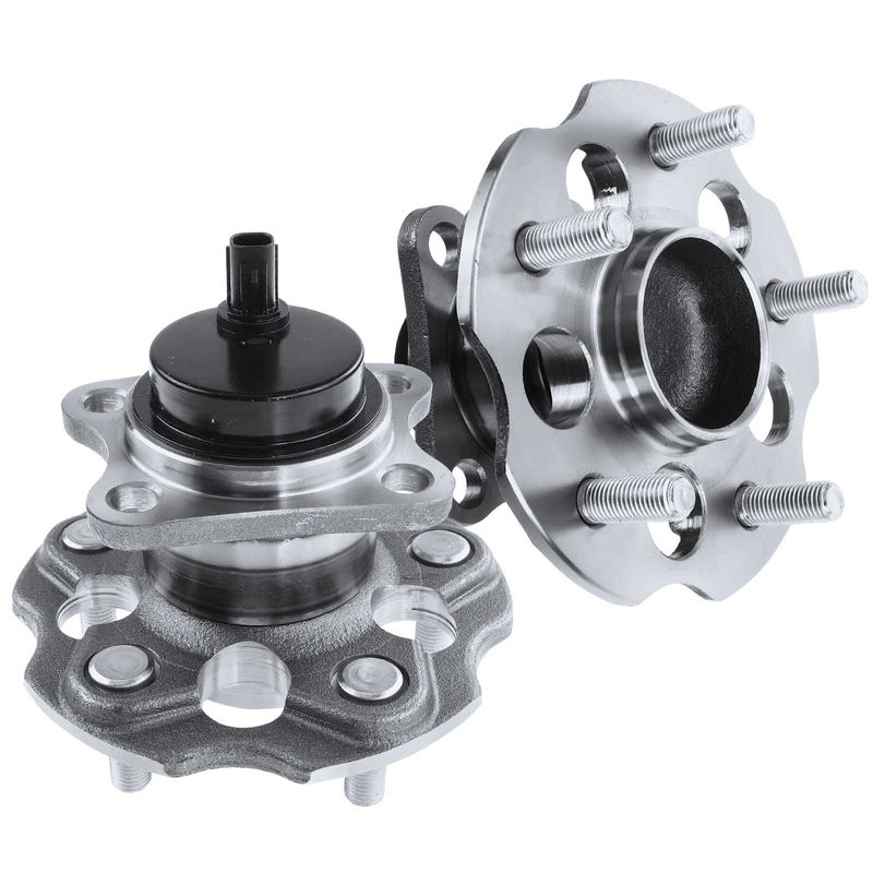 2x Rear Wheel Bearing & Hub Assembly with ABS Sensor for Toyota Prius V 2012-2018