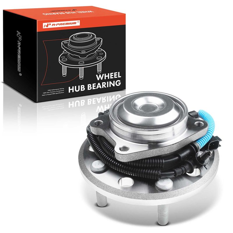 Rear Driver or Passenger Wheel Bearing & Hub Assembly with ABS Sensor for Chrysler Pacifica