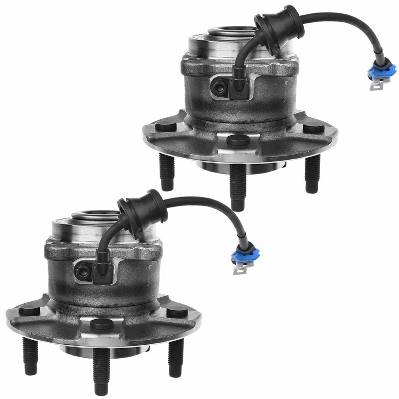 2x Rear Wheel Bearing & Hub Assembly with ABS Sensor for Chevy Equinox 2005-2006 Saturn Vue