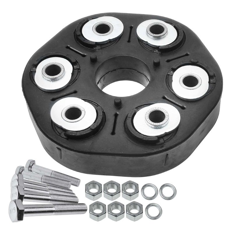 Front or Rear Driveshaft Coupler Flex Joint with Bolts for BMW 550i 2006-2010