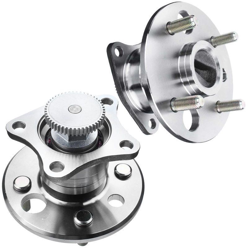 2x Rear Wheel Bearing & Hub Assembly for Toyota Corolla 93-02 Geo Chevy Prizm