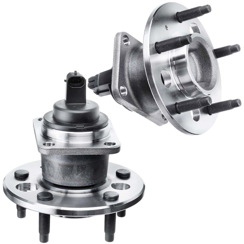 2x Rear Wheel Bearing & Hub Assembly with ABS Sensor for Cadillac Eldorado Deville Seville