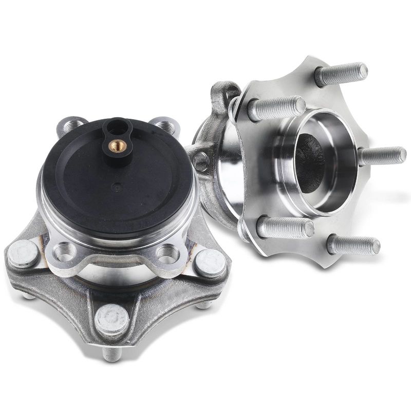 2x Rear Wheel Bearing & Hub Assembly with ABS Sensor for Mazda 3 2014-2018 Mexico Built