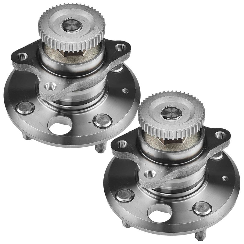 2x Rear Wheel Bearing & Hub Assembly for Hyundai Sonata 1999-2005 Kia Optima Magentis