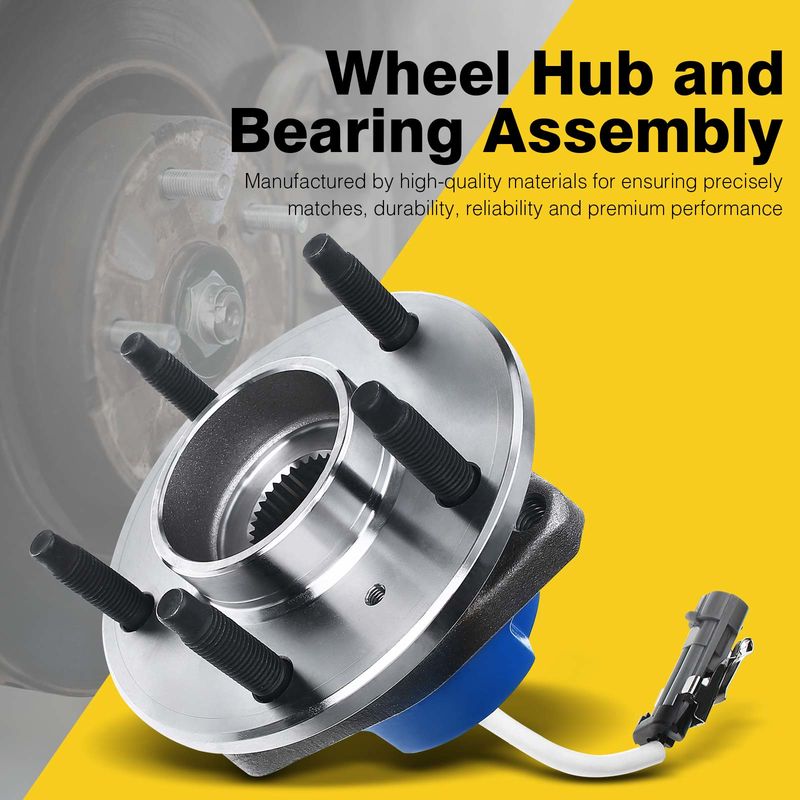 Front or Rear Wheel Bearing & Hub Assembly with ABS for Chevy Impala Cadillac DTS Buick
